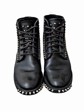 Authentic Saint Laurent 14 AW Ranger Combat Boots